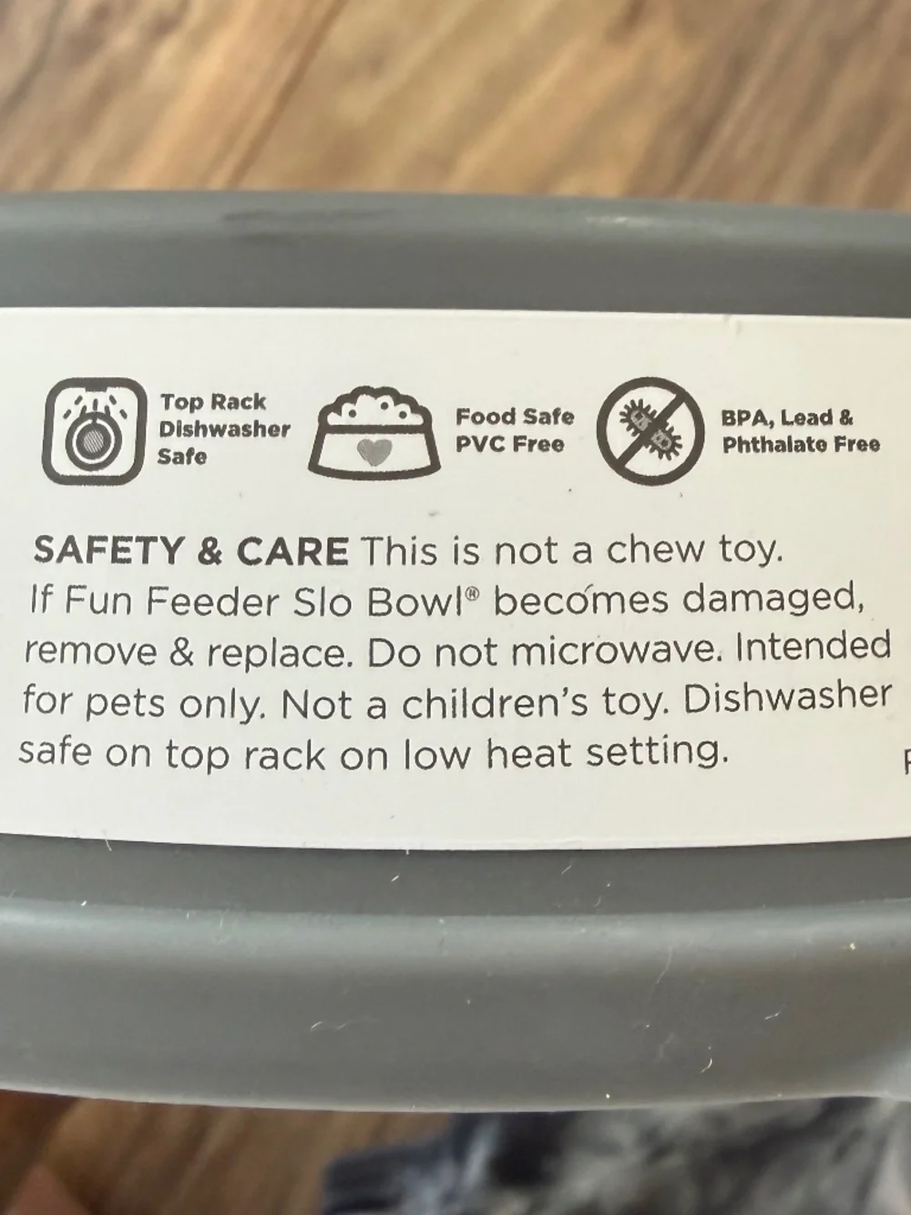 Slow Feeder 2 Cup Dog Food Bowl